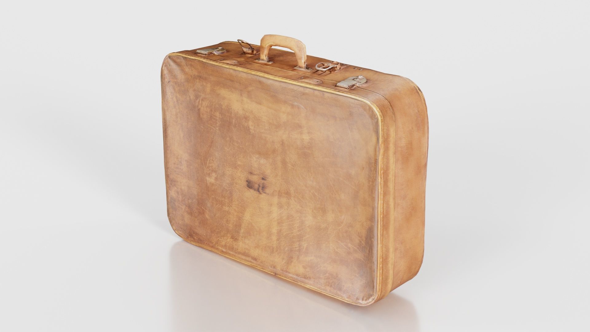 12 Vintage Suitcase Superbundle 3D Model Collection_33