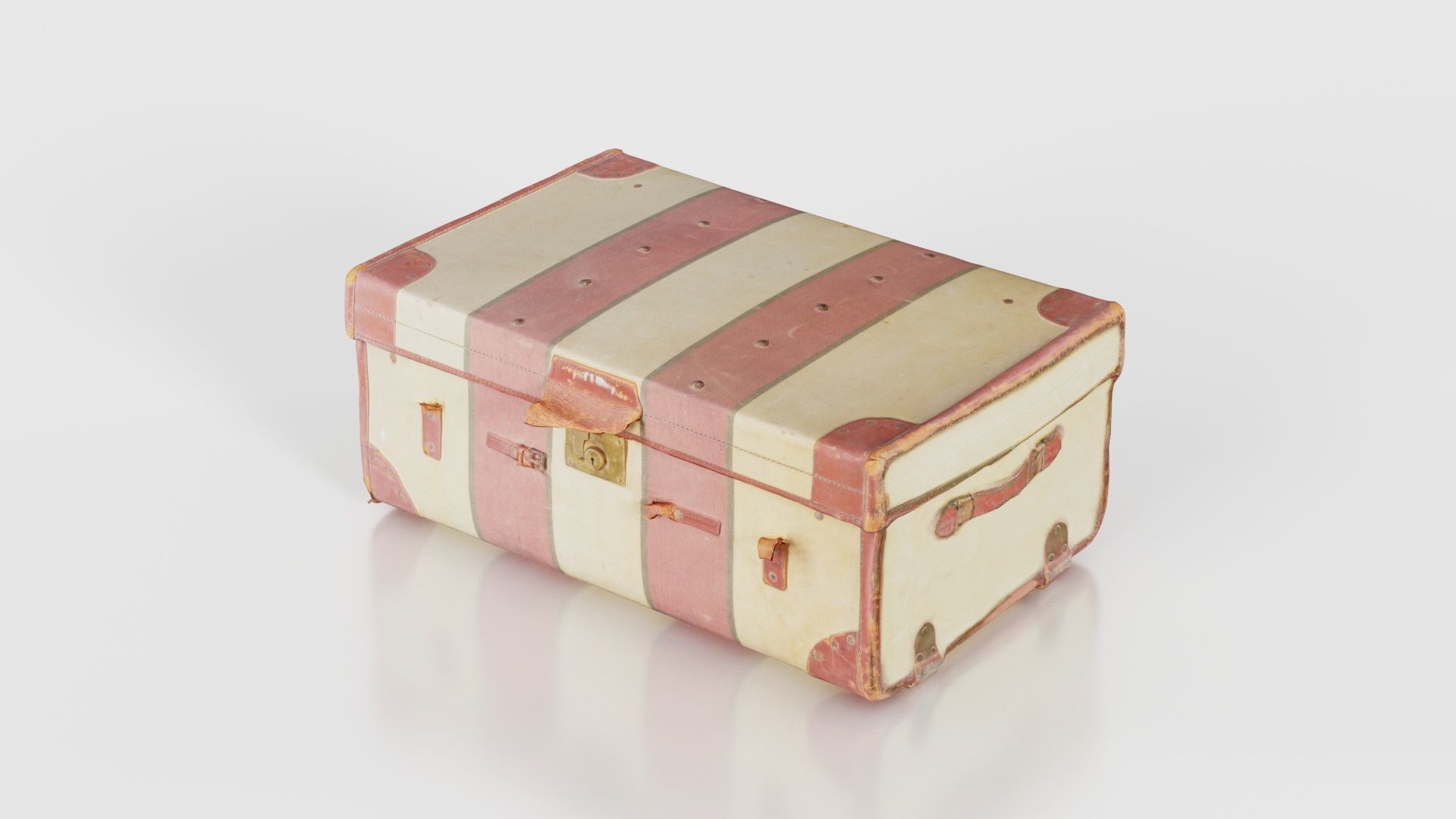 12 Vintage Suitcase Superbundle 3D Model Collection_30