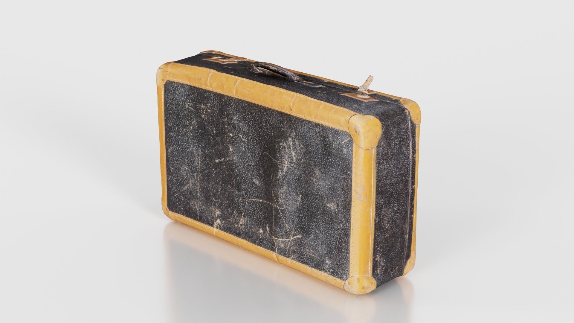 12 Vintage Suitcase Superbundle 3D Model Collection_28