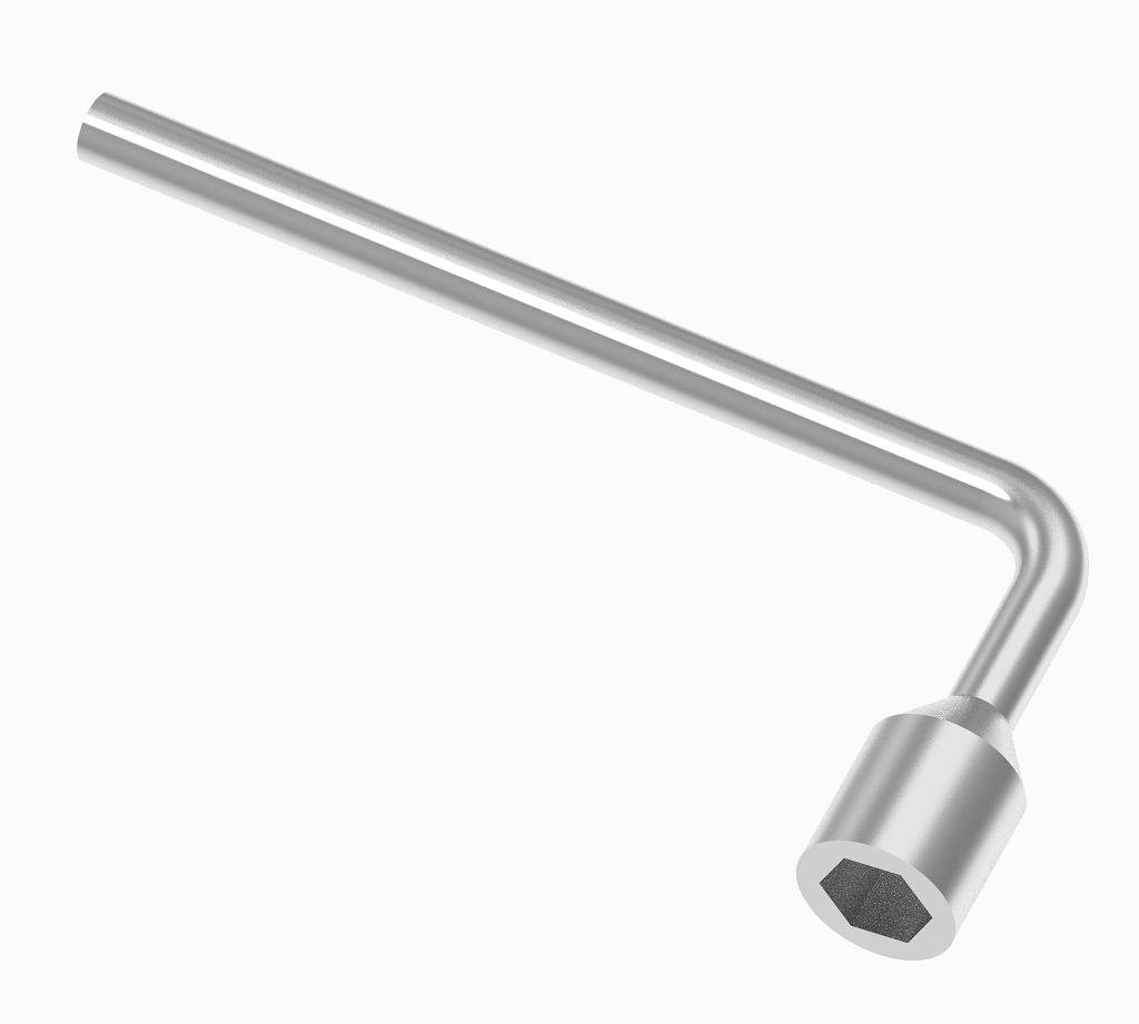 Truck Lug Wrench 3D print model_2