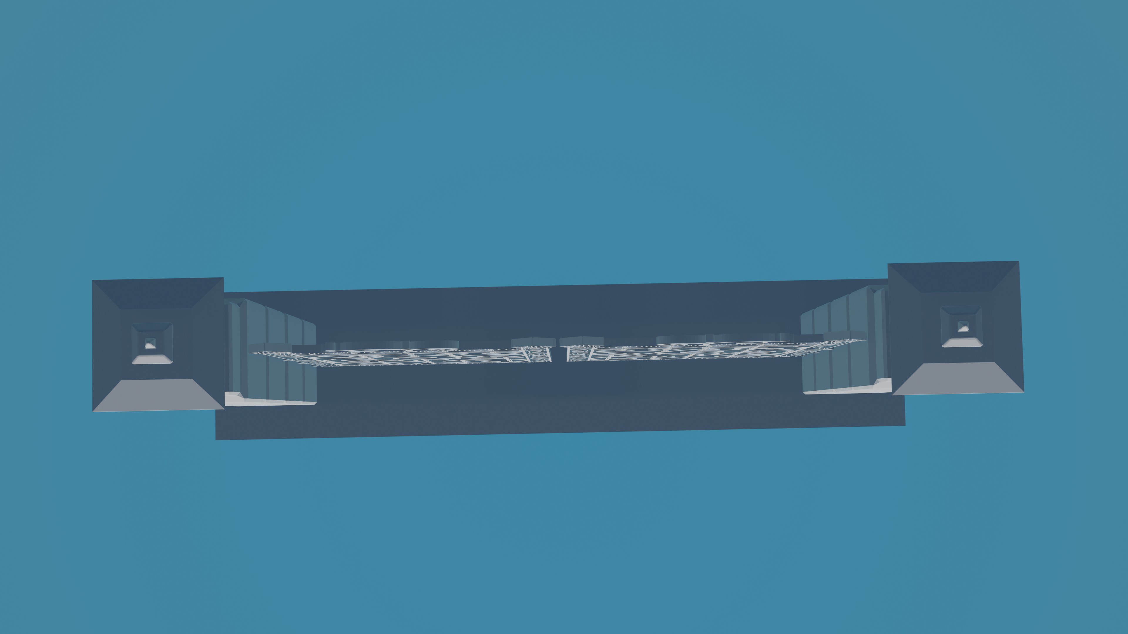 Gateway Exterior Gate 3D print model_3