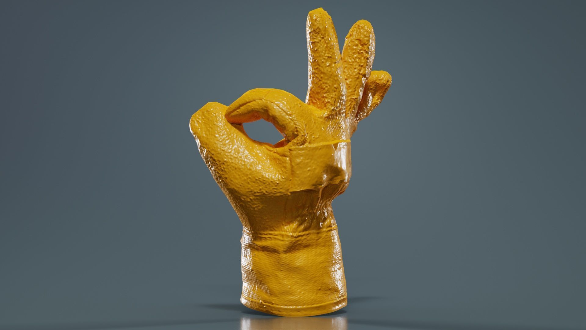 53 Workwear and Gardening Gloved Hand Superbundle 3D Model Collection_3