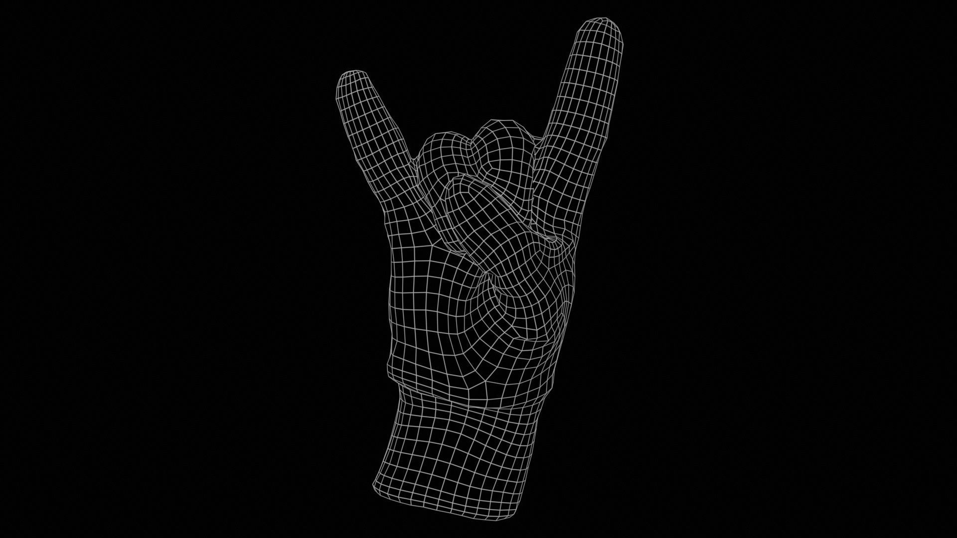 53 Workwear and Gardening Gloved Hand Superbundle 3D Model Collection_11