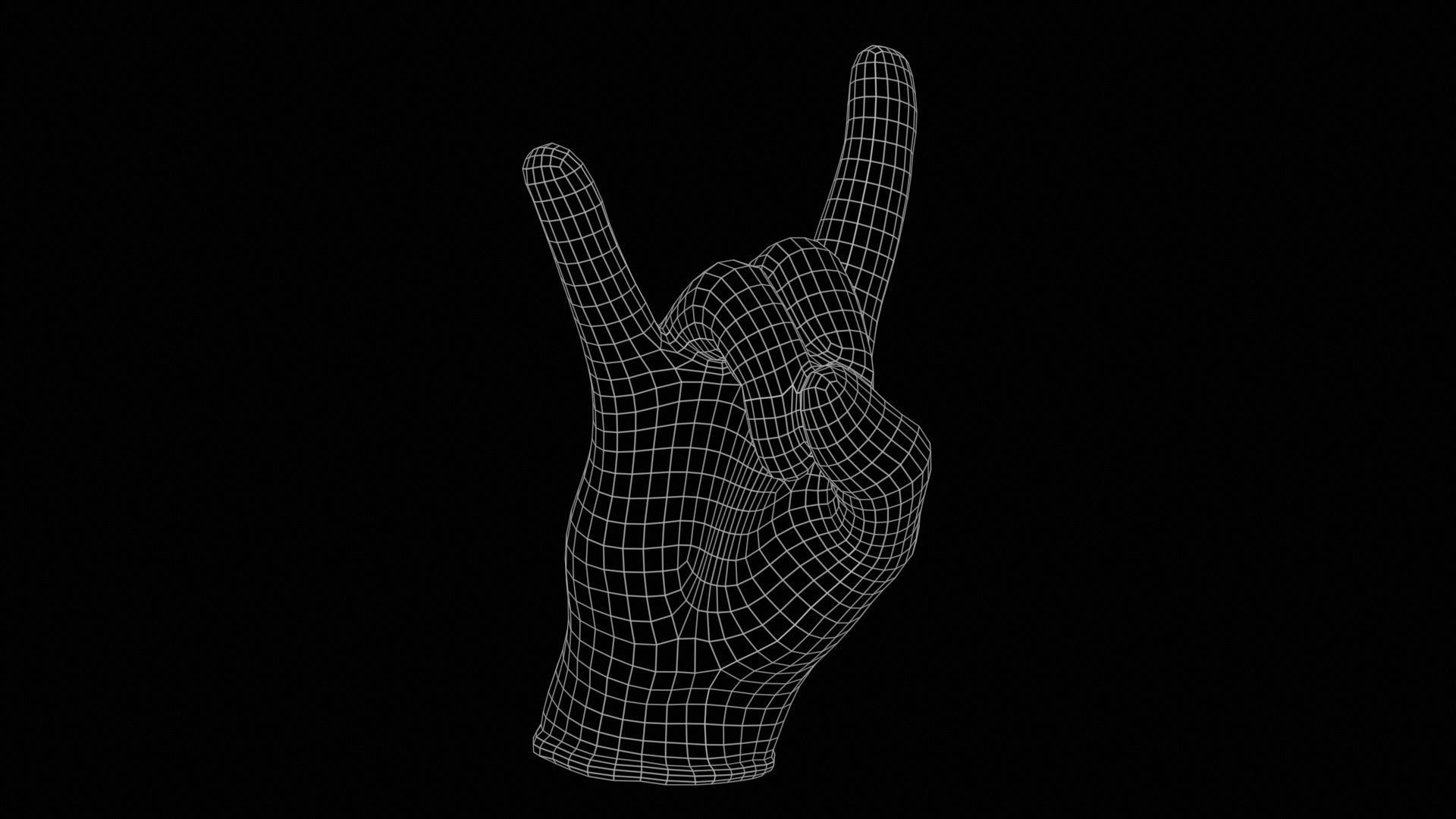 53 Workwear and Gardening Gloved Hand Superbundle 3D Model Collection_13