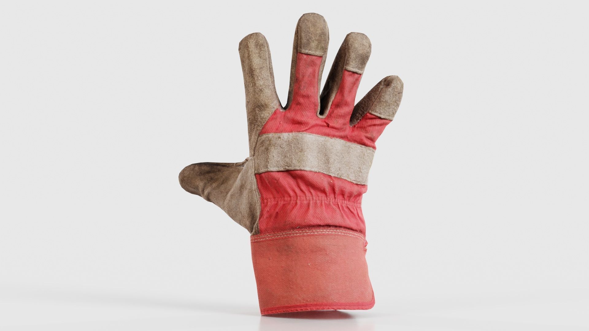 53 Workwear and Gardening Gloved Hand Superbundle 3D Model Collection_23