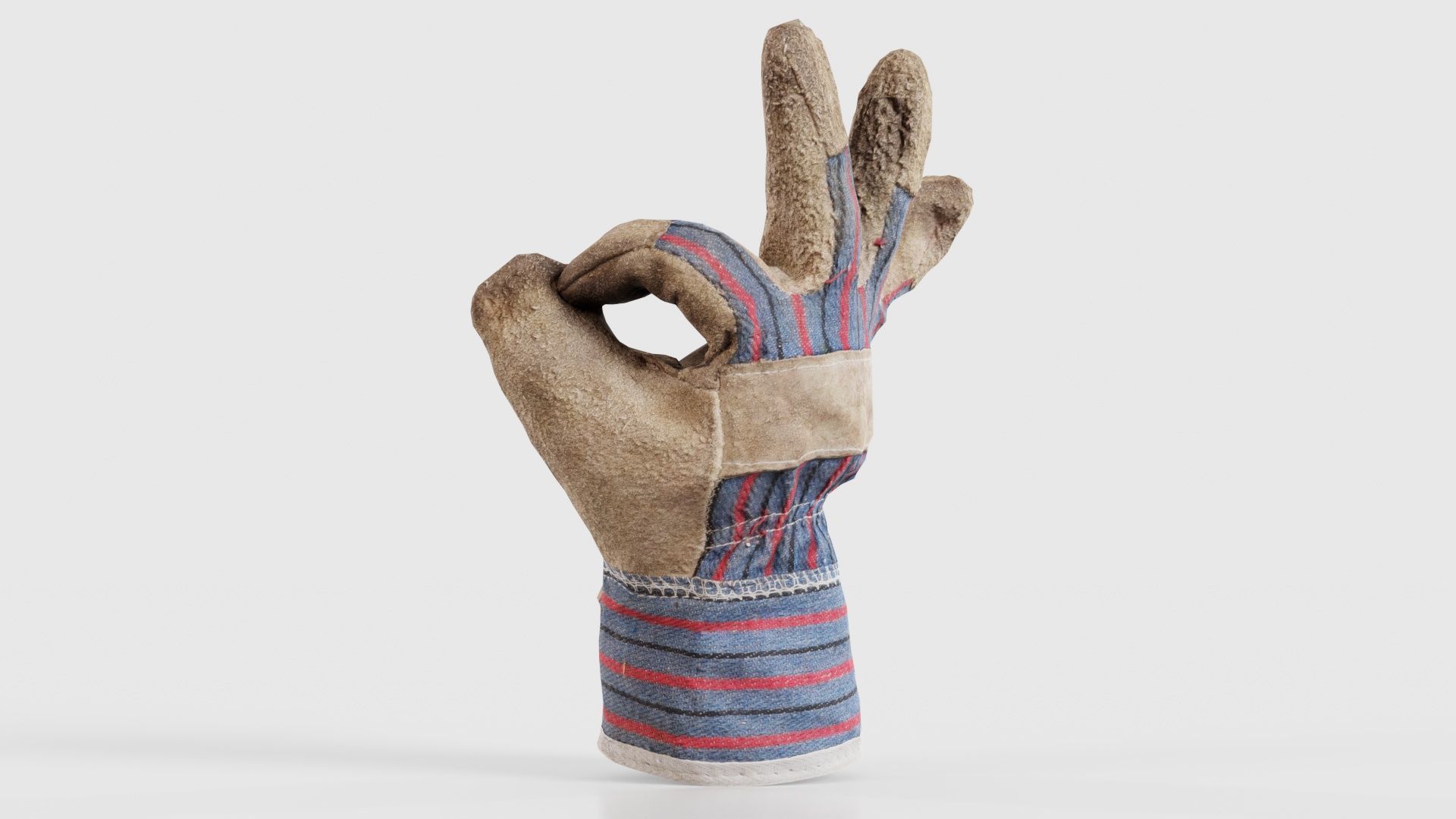 53 Workwear and Gardening Gloved Hand Superbundle 3D Model Collection_20