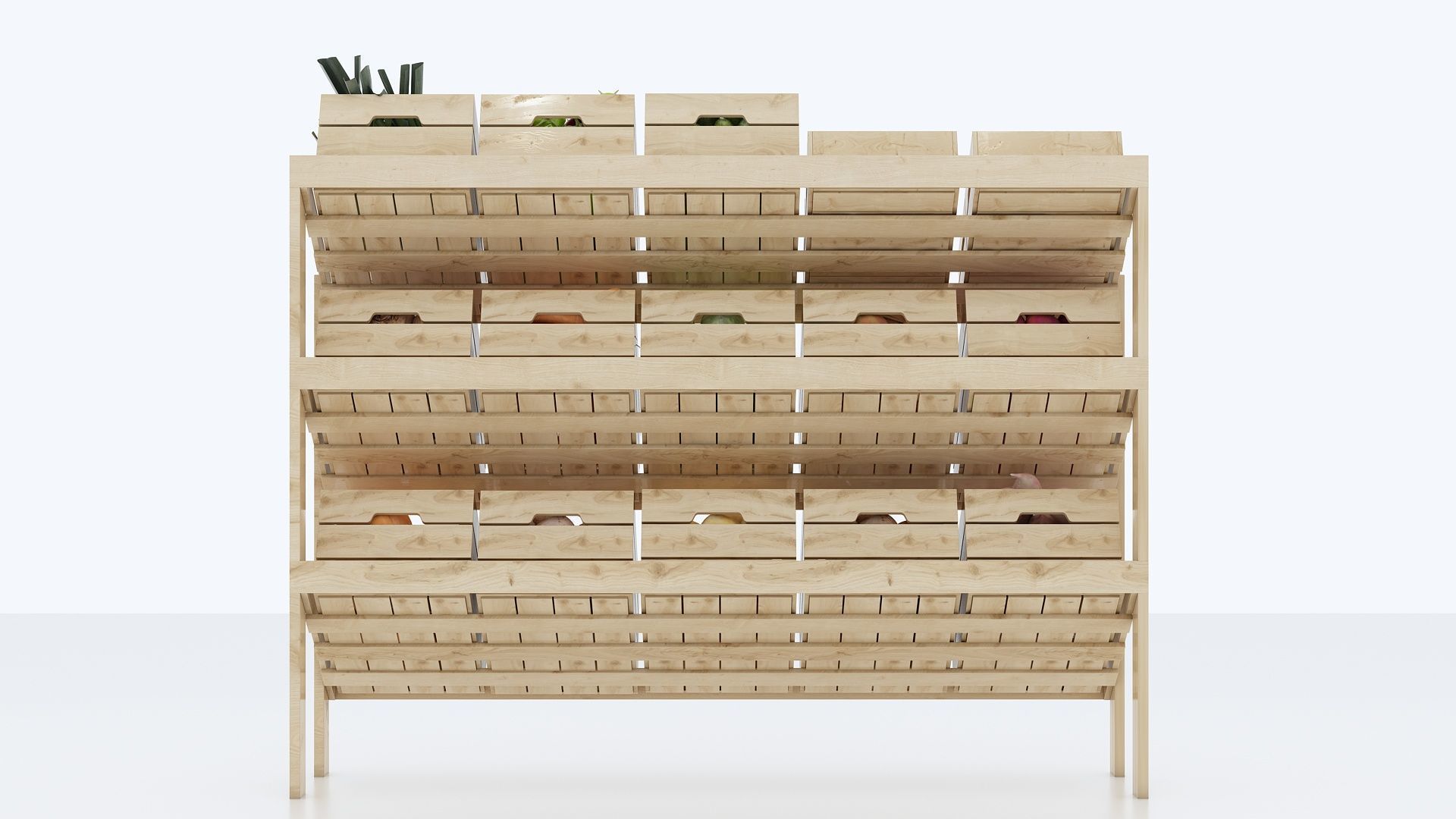 Fresh Vegetables 3D model_1