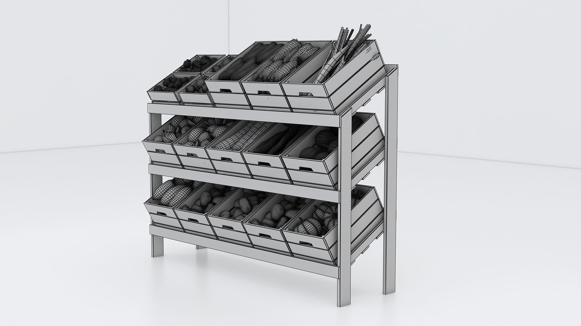 Fresh Vegetables 3D model_39