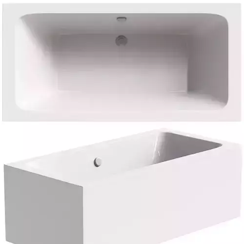 Acrylic bathtub Cezares Plane 180x90 cm with legs