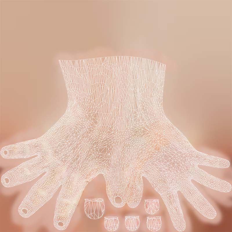 68 Male Hand Artistic and Sign Superbundle 3D Model Collection_17