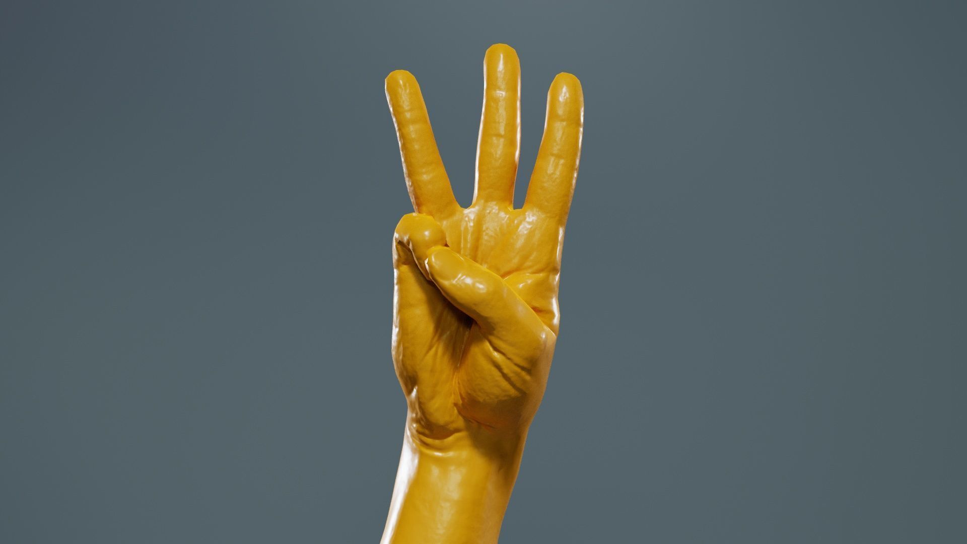 68 Male Hand Artistic and Sign Superbundle 3D Model Collection_7