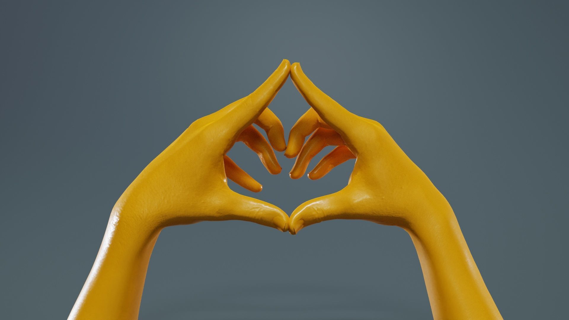 68 Male Hand Artistic and Sign Superbundle 3D Model Collection_6