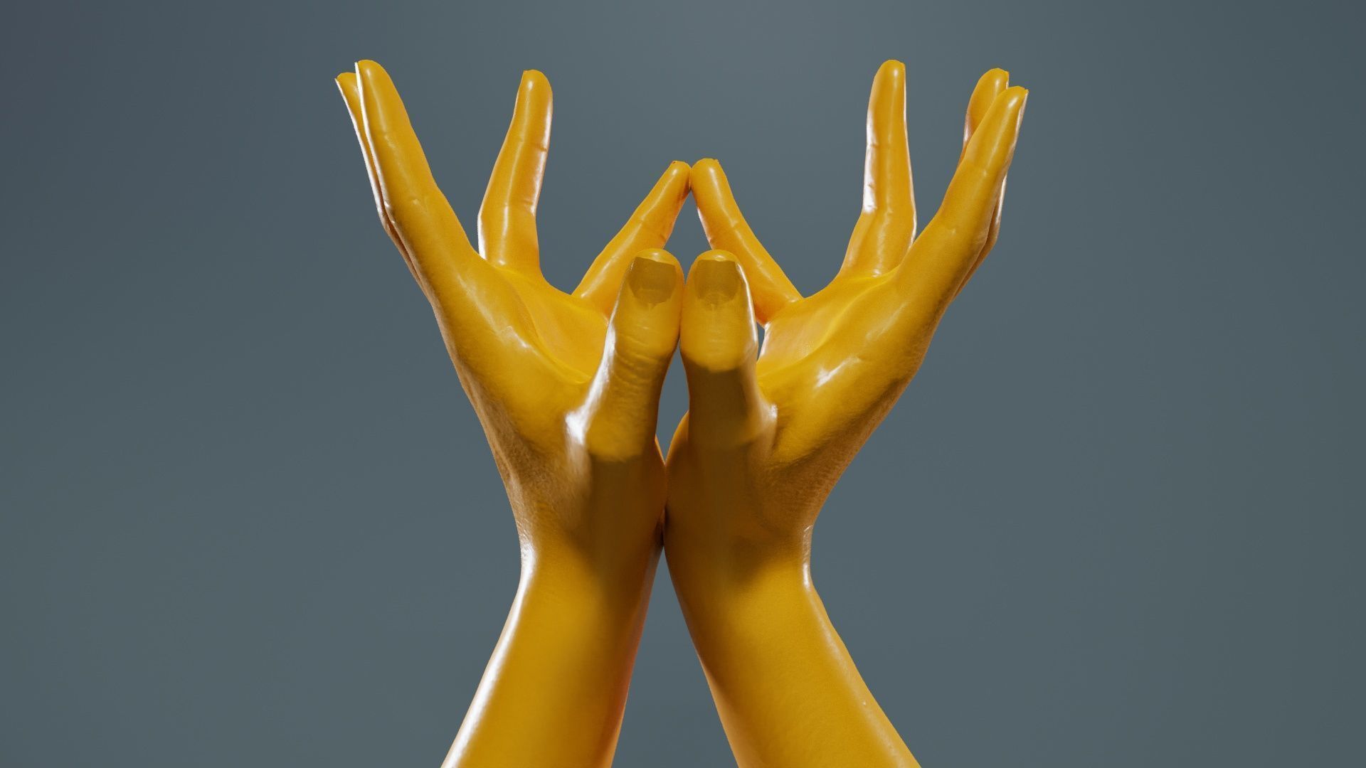 68 Male Hand Artistic and Sign Superbundle 3D Model Collection_4