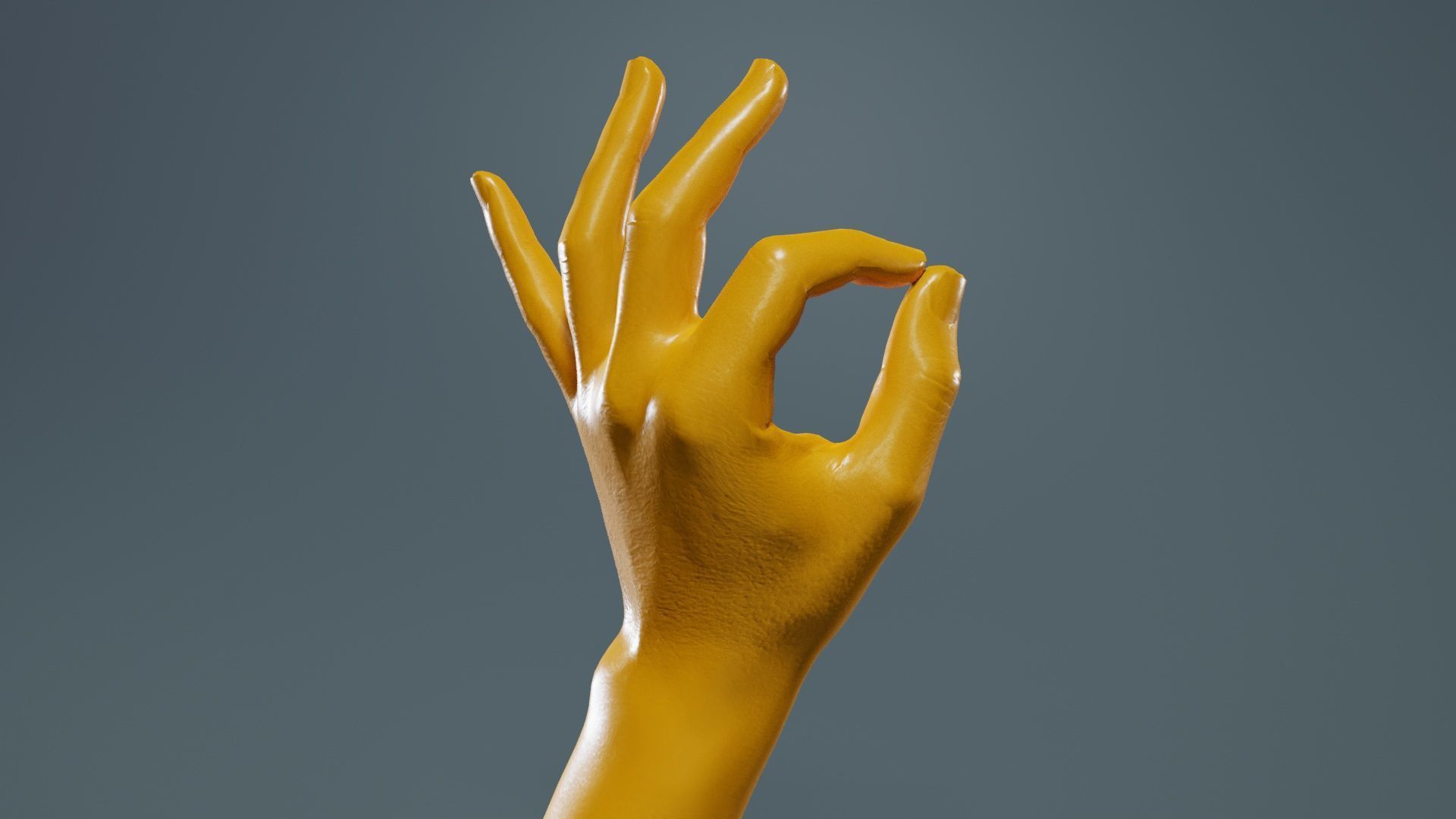 68 Male Hand Artistic and Sign Superbundle 3D Model Collection_8