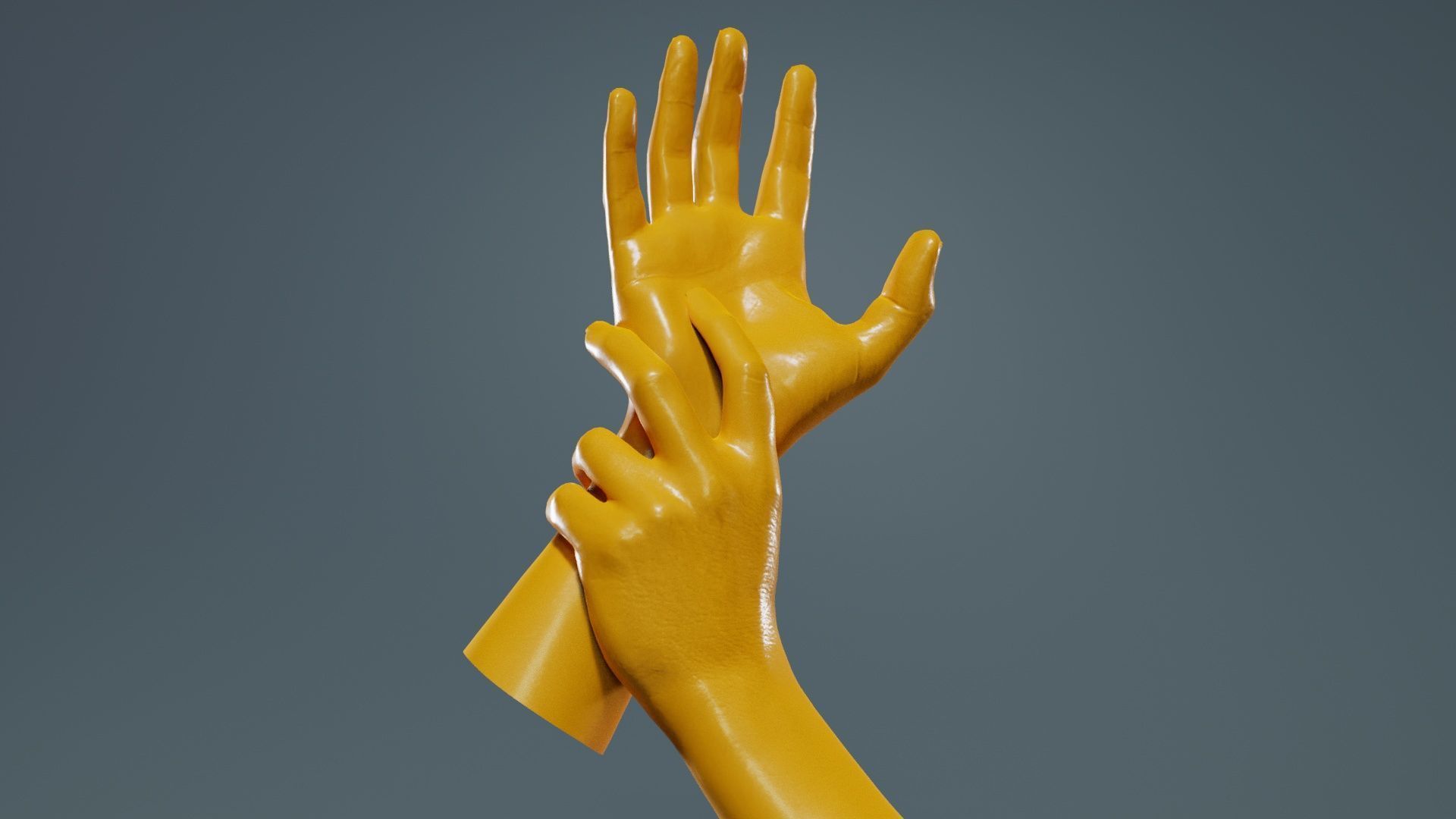 68 Male Hand Artistic and Sign Superbundle 3D Model Collection_3