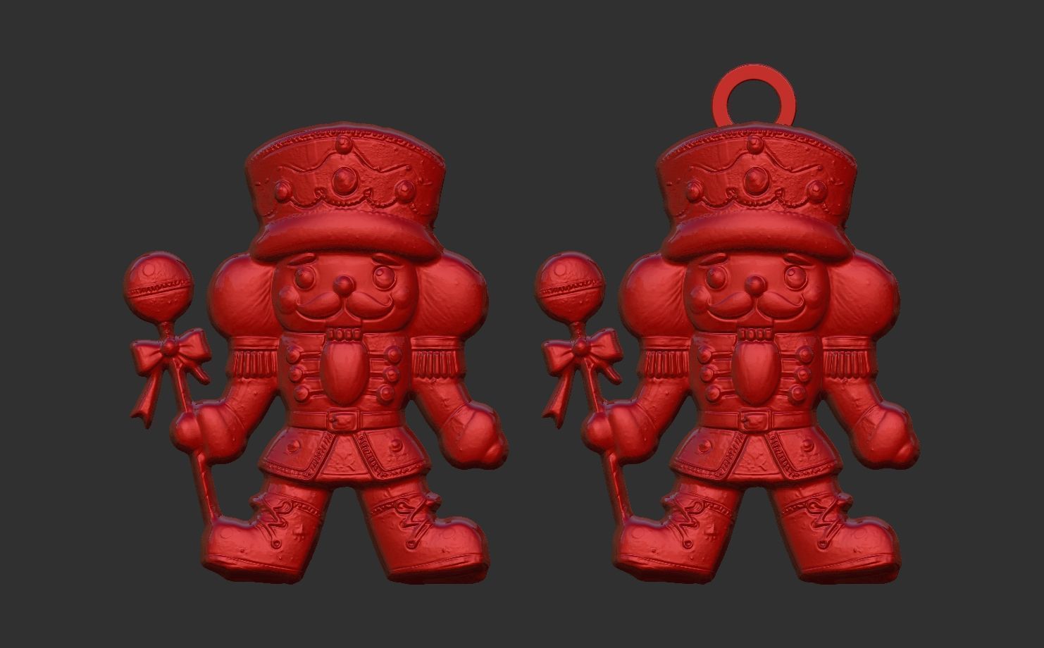 nutcracker decoration 3D print model_9