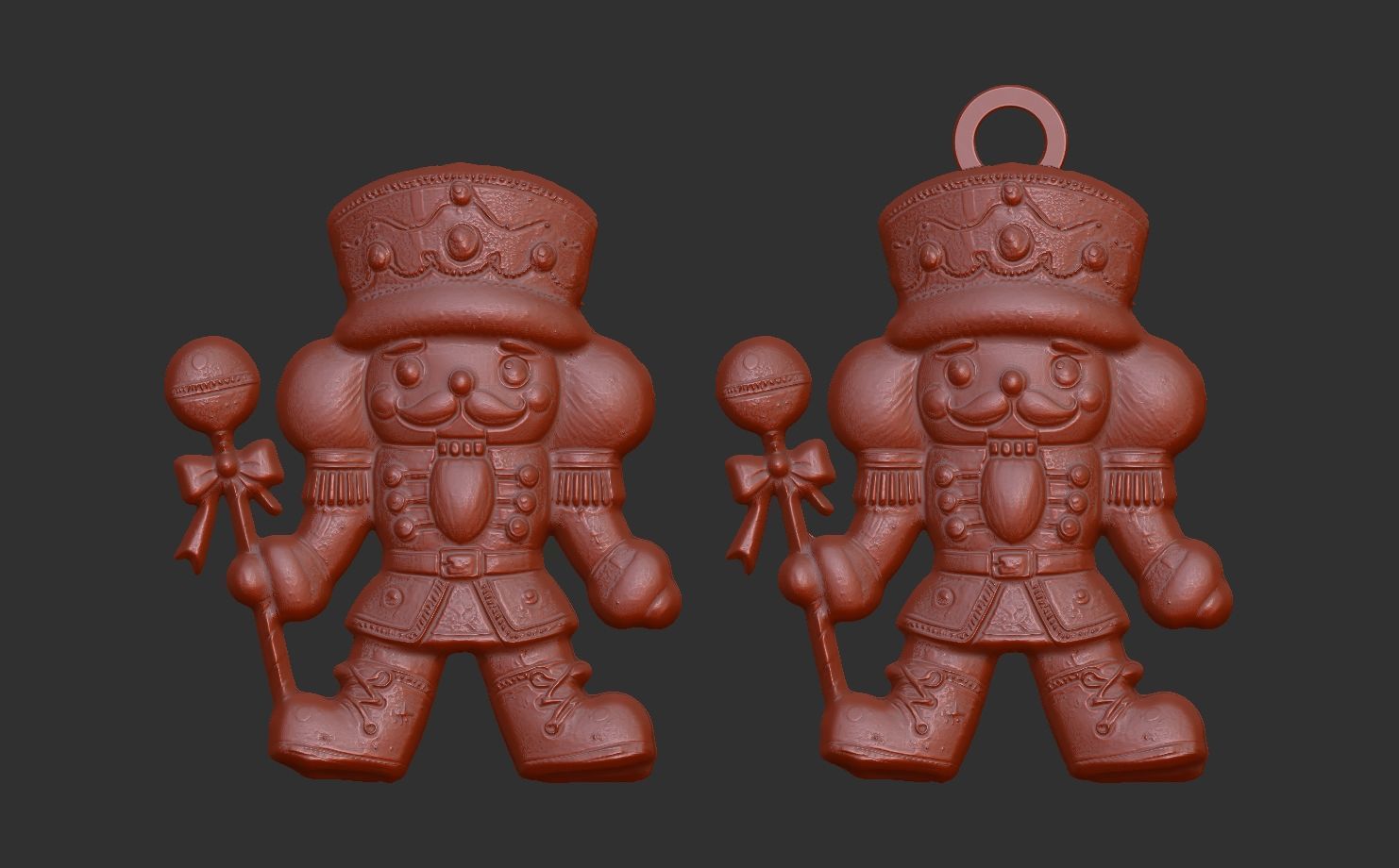 nutcracker decoration 3D print model_10