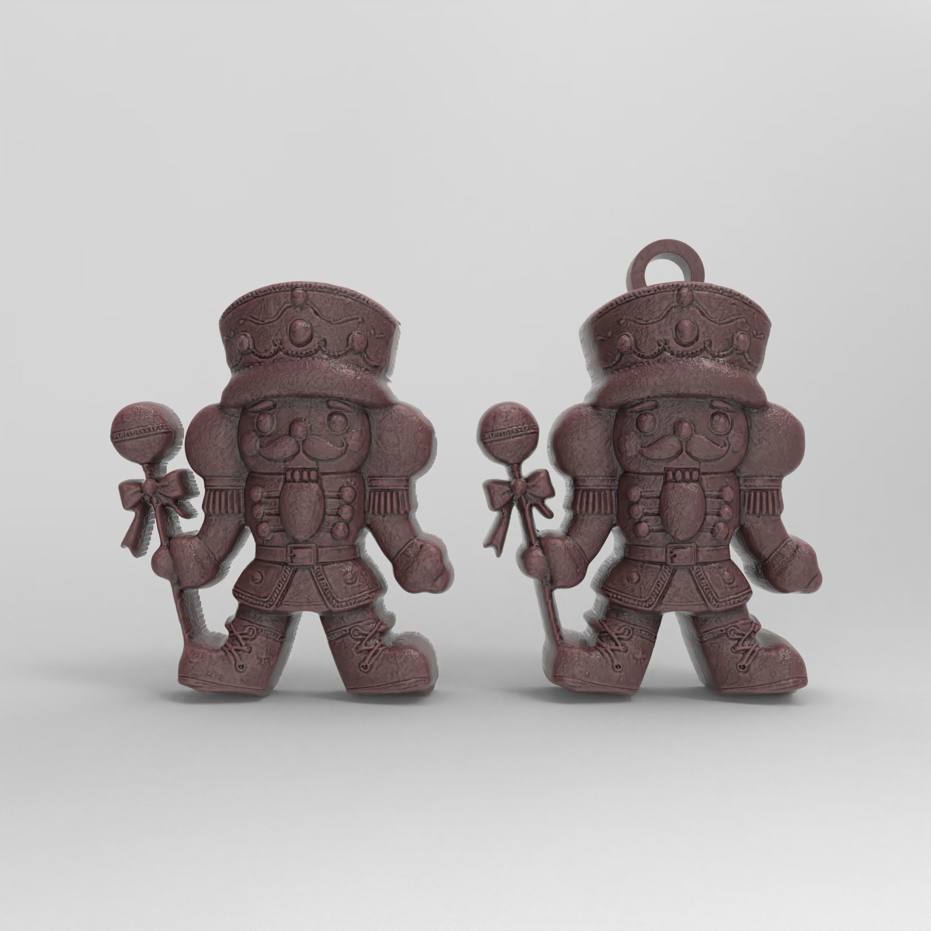 nutcracker decoration 3D print model_2