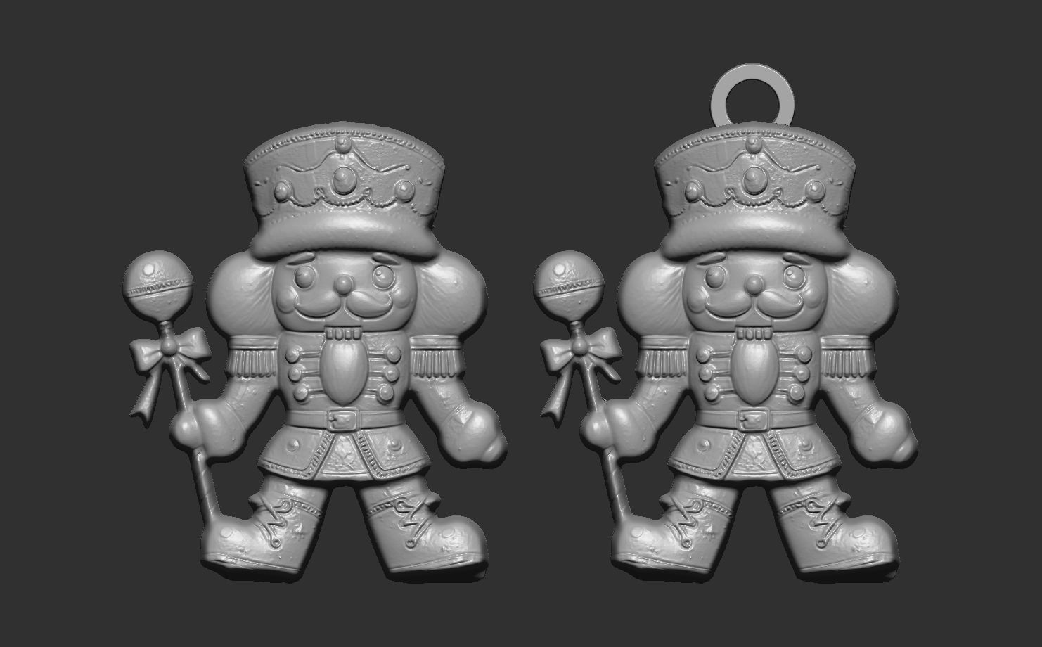 nutcracker decoration 3D print model_6