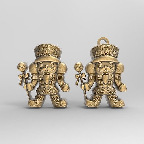 nutcracker decoration 3D print model