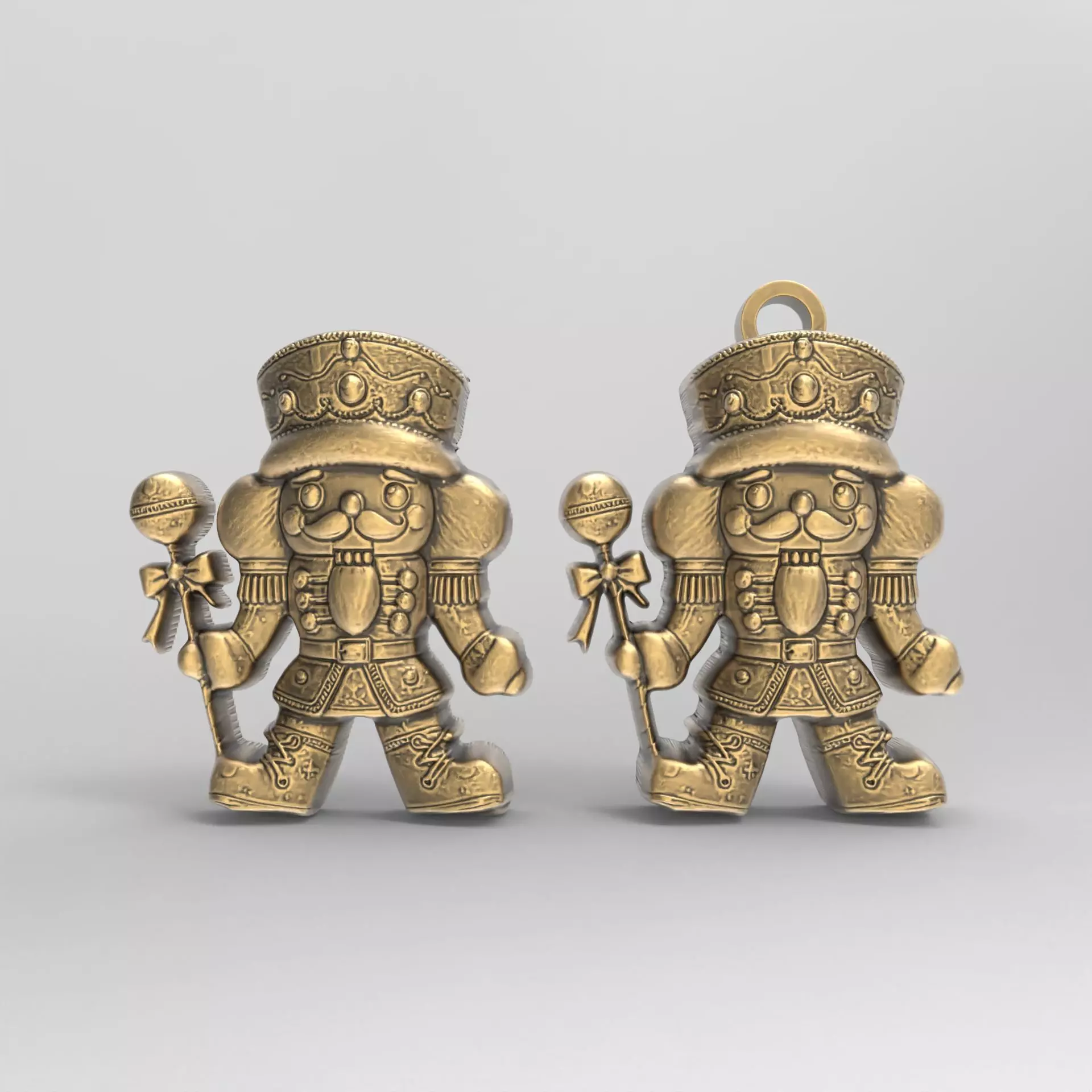 nutcracker decoration 3D print model_0