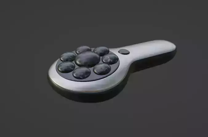 Electric Hot Stone Massager Low-poly 3D model