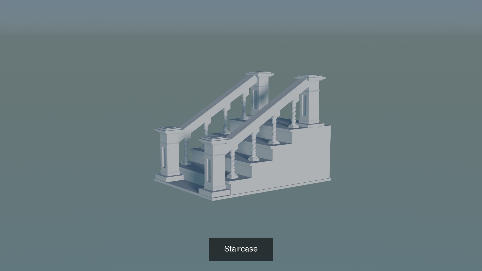 Staircase 3D Model Collection_12