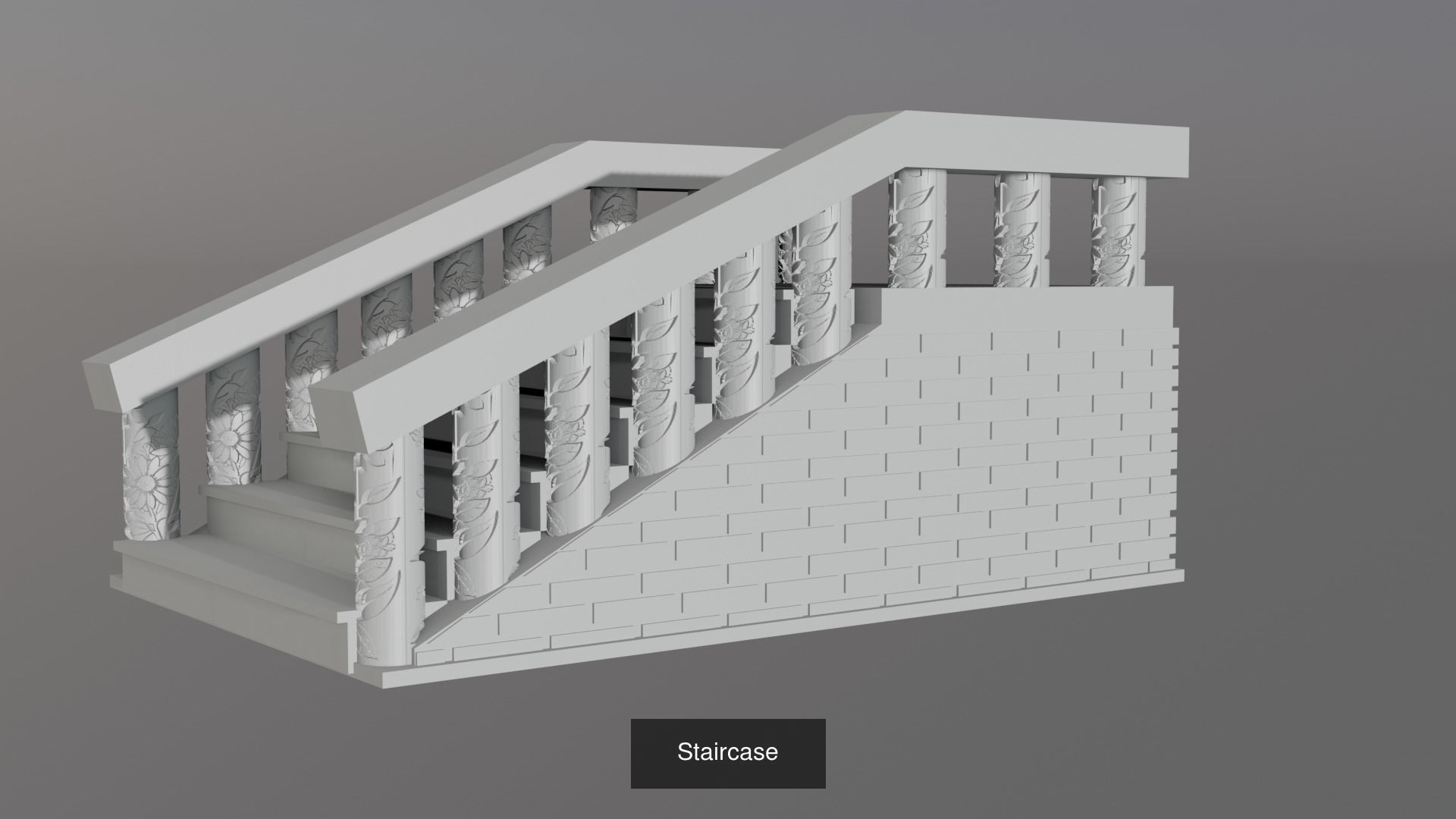 Staircase 3D Model Collection_8