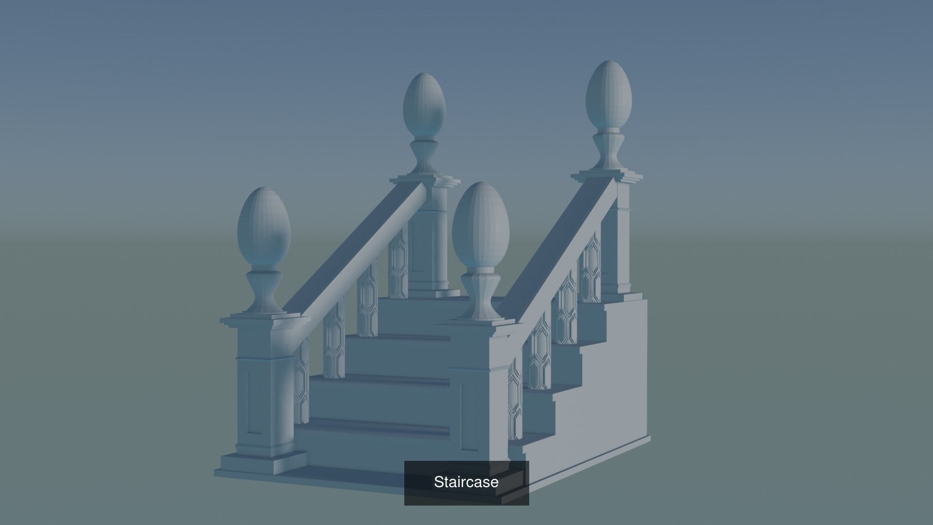 Staircase 3D Model Collection_6