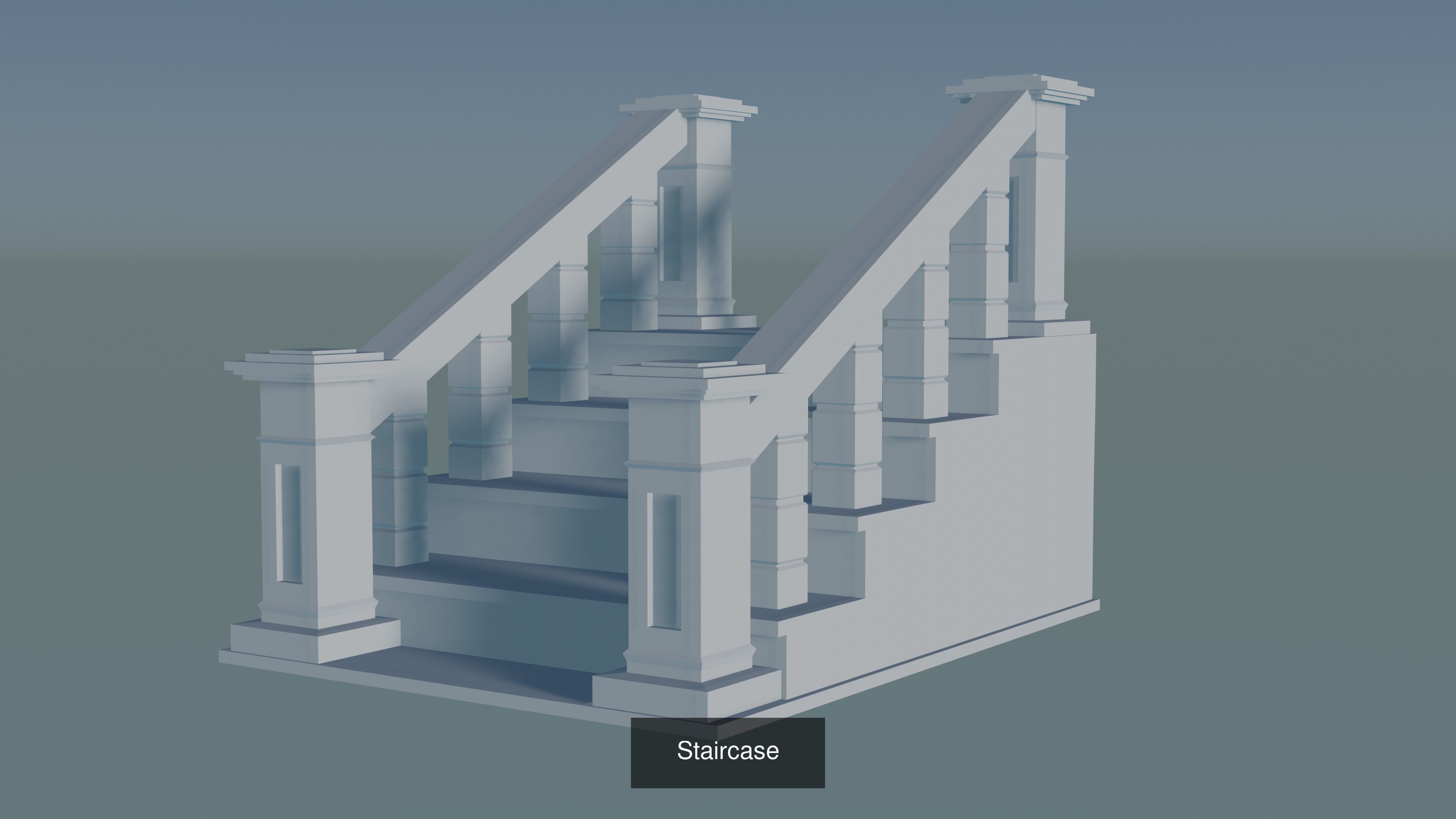 Staircase 3D Model Collection_20