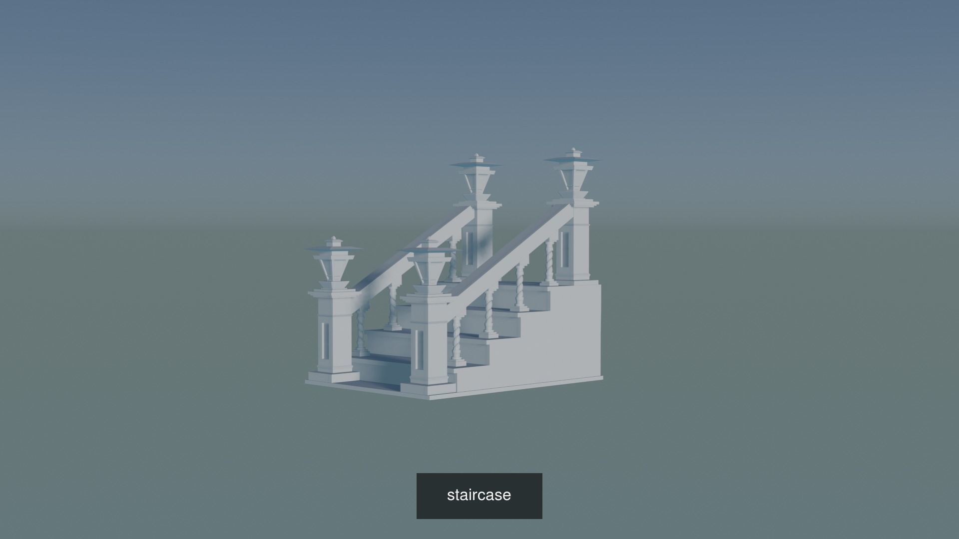 Staircase 3D Model Collection_13