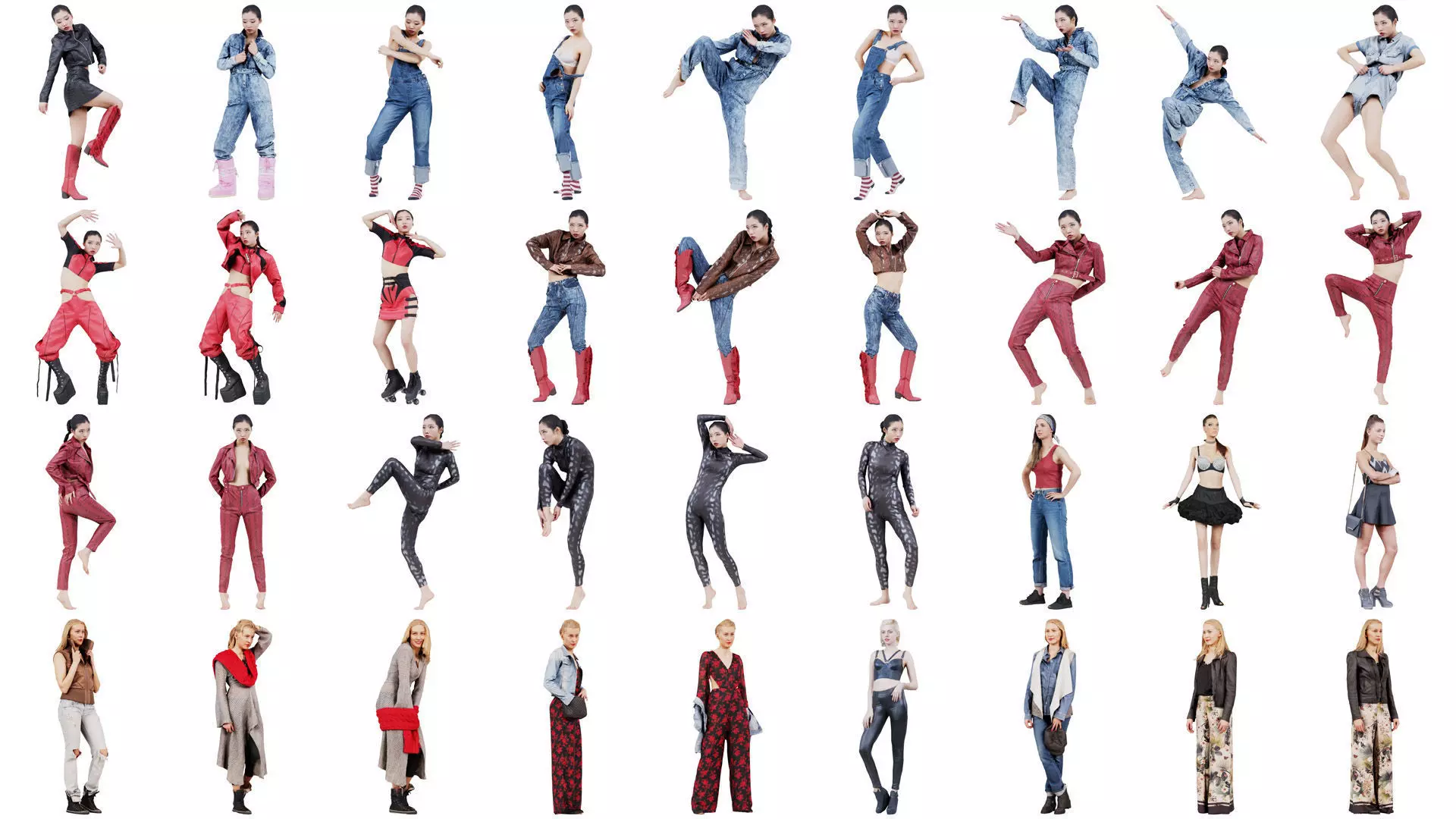 287 Woman Superbundle 3D Model Collection_0