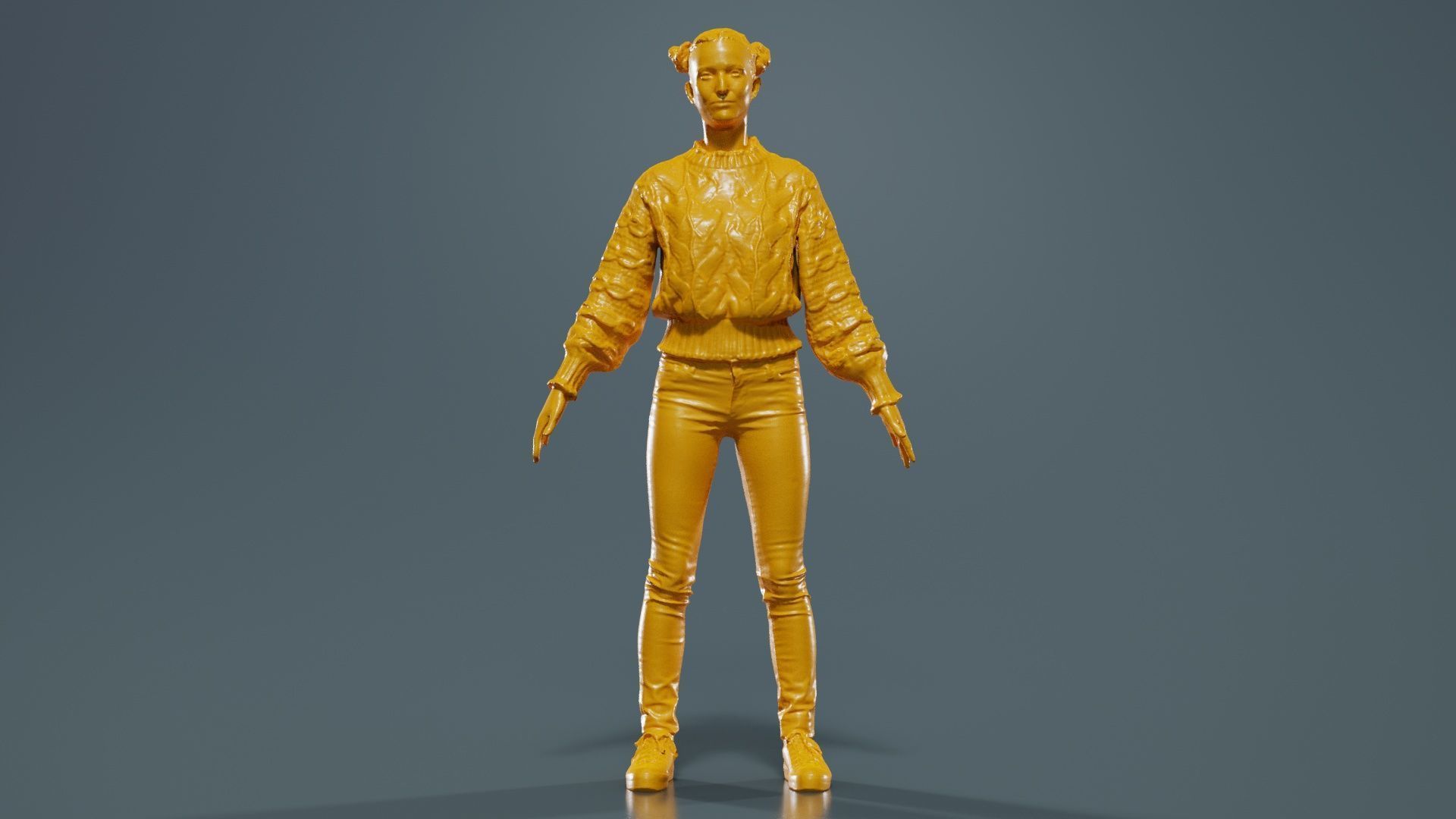 287 Woman Superbundle 3D Model Collection_21