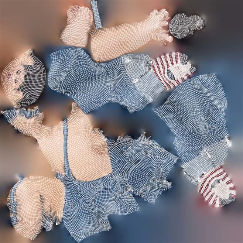 287 Woman Superbundle 3D Model Collection_29