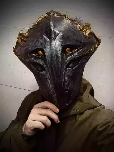 Viktor Final Form Mask - Arcane 2 Netflix - league of legends 3D print model