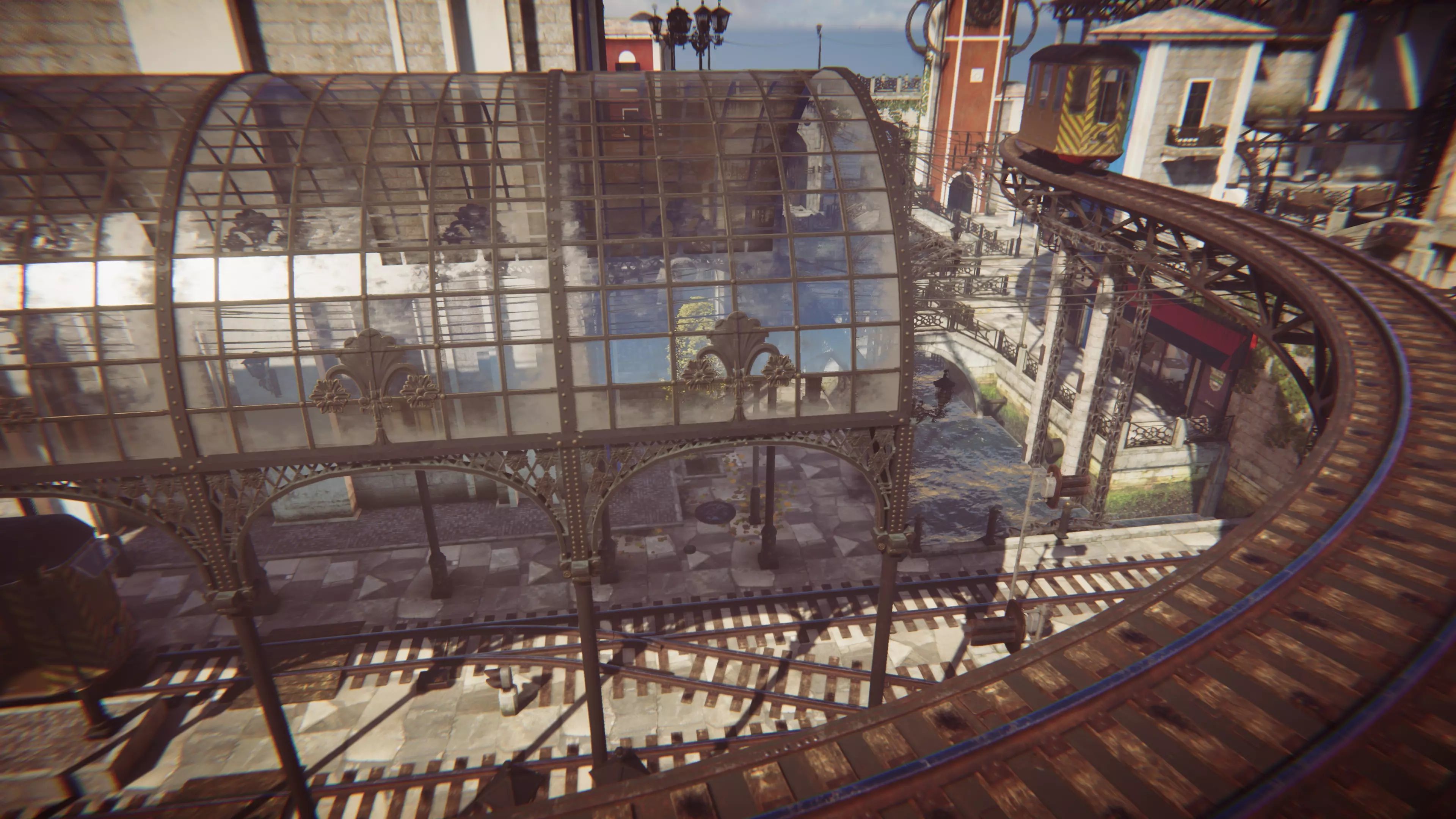 steampunk - Steam City Low-poly 3D model_3