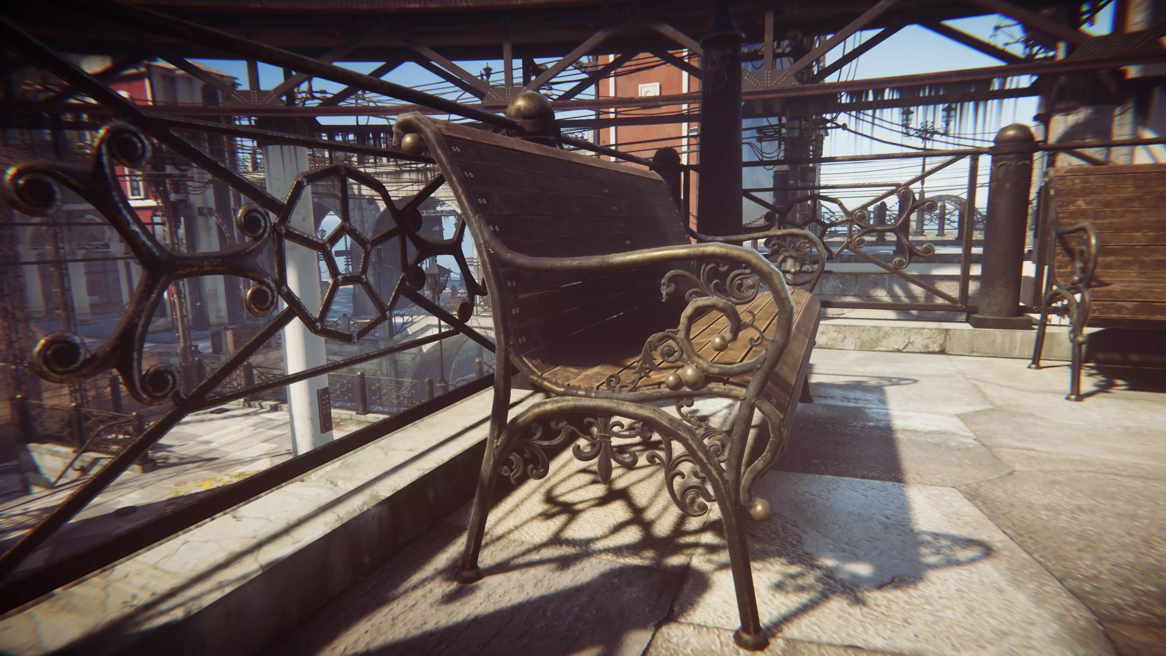 steampunk - Steam City Low-poly 3D model_5