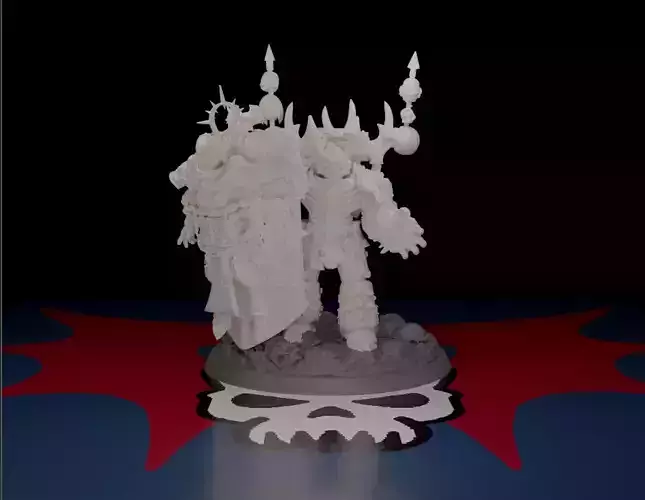 Heralds of terror  3D print model