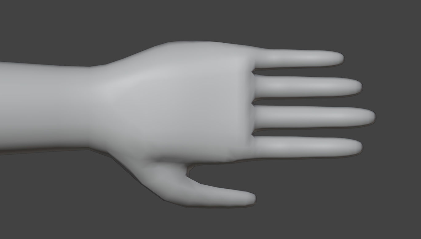 Stylized Big Head Character Free low-poly 3D model_18