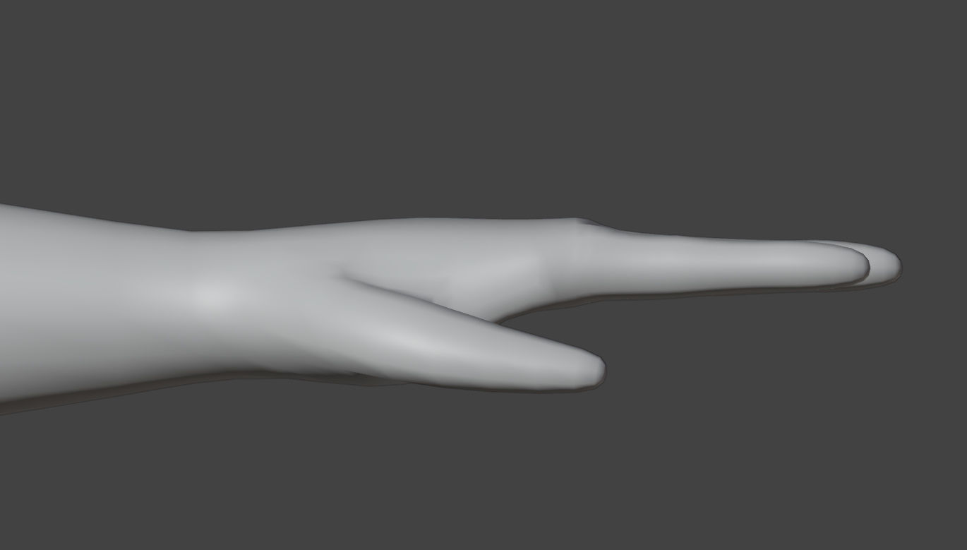 Stylized Big Head Character Free low-poly 3D model_17