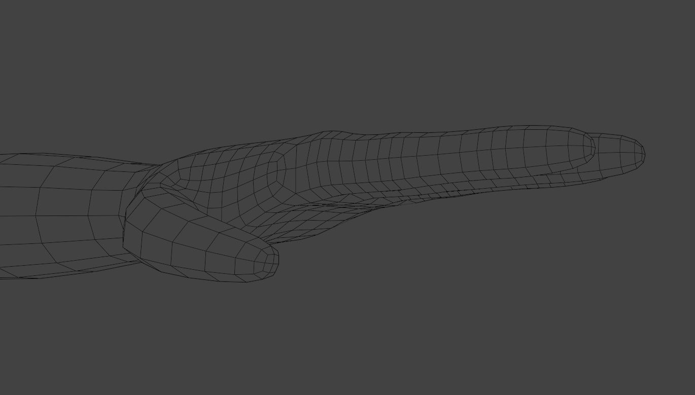 Stylized Big Head Character Free low-poly 3D model_26