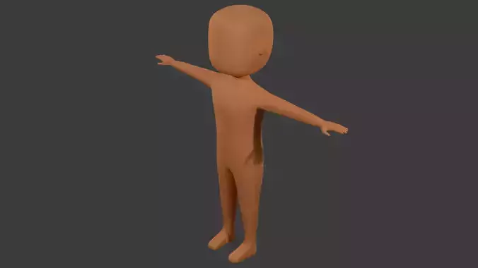 Stylized Big Head Character