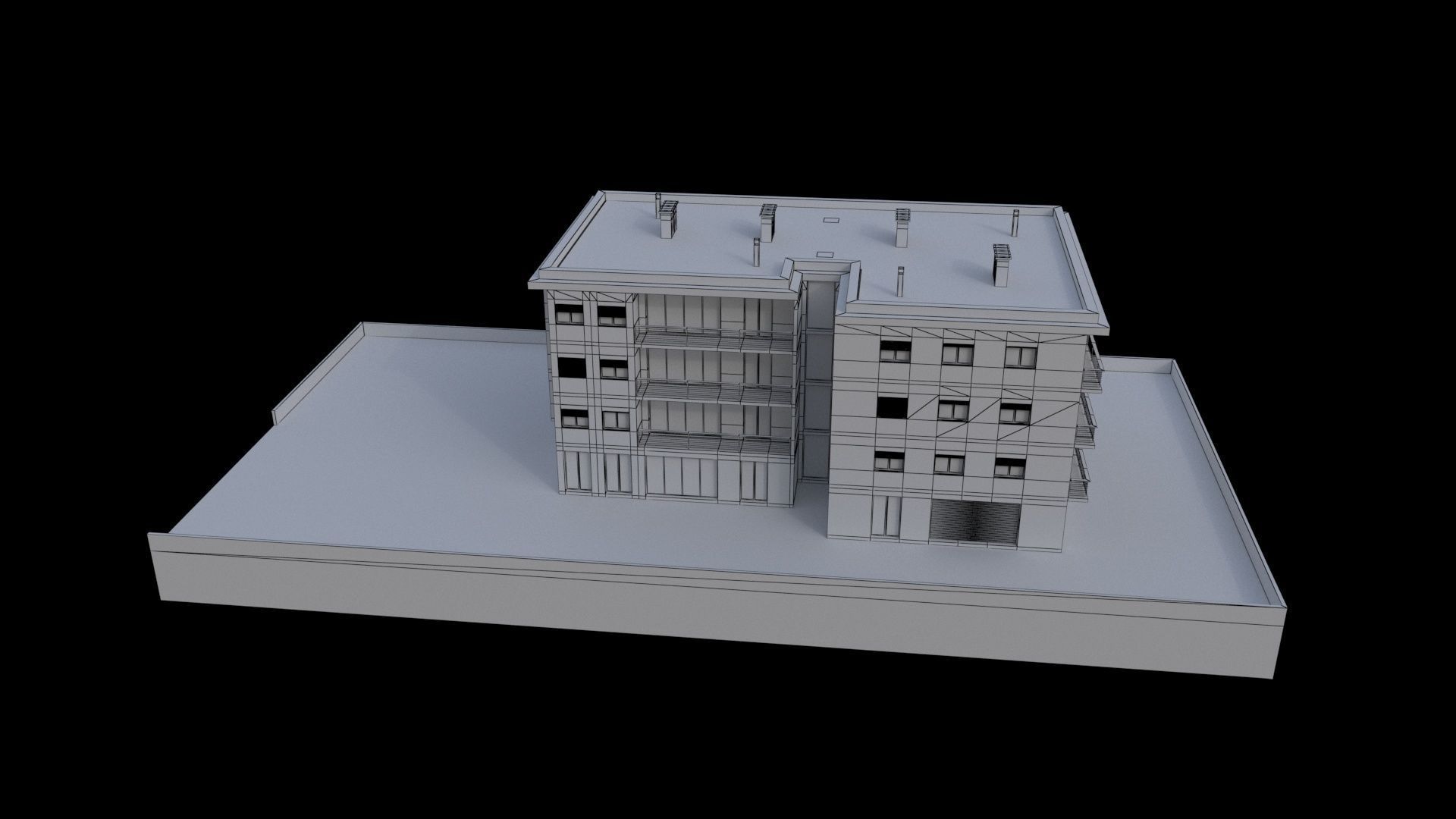 Buildingresidential1 3D model_7