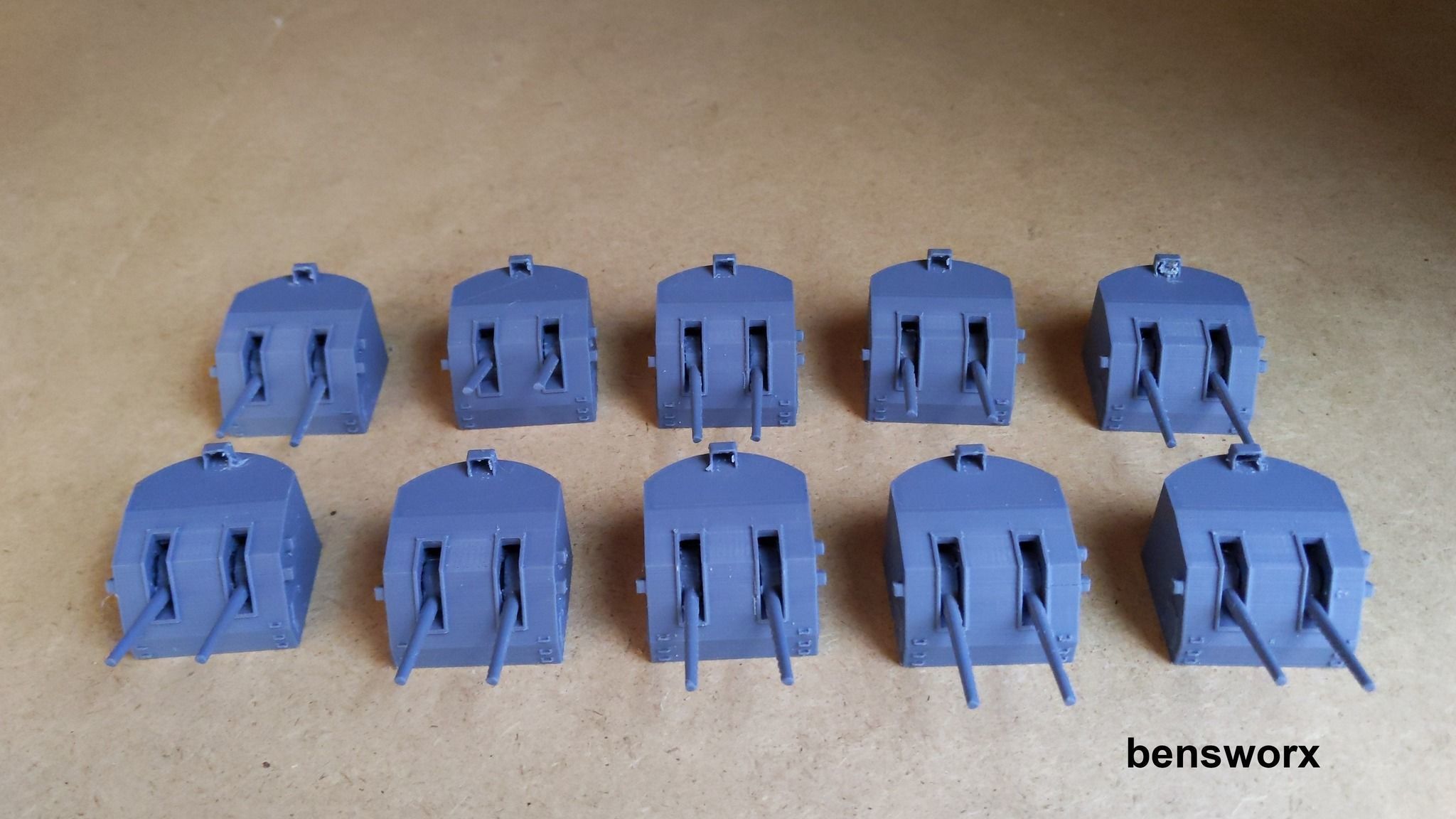 1 144 Iowa Class Battleship 3D print model_14