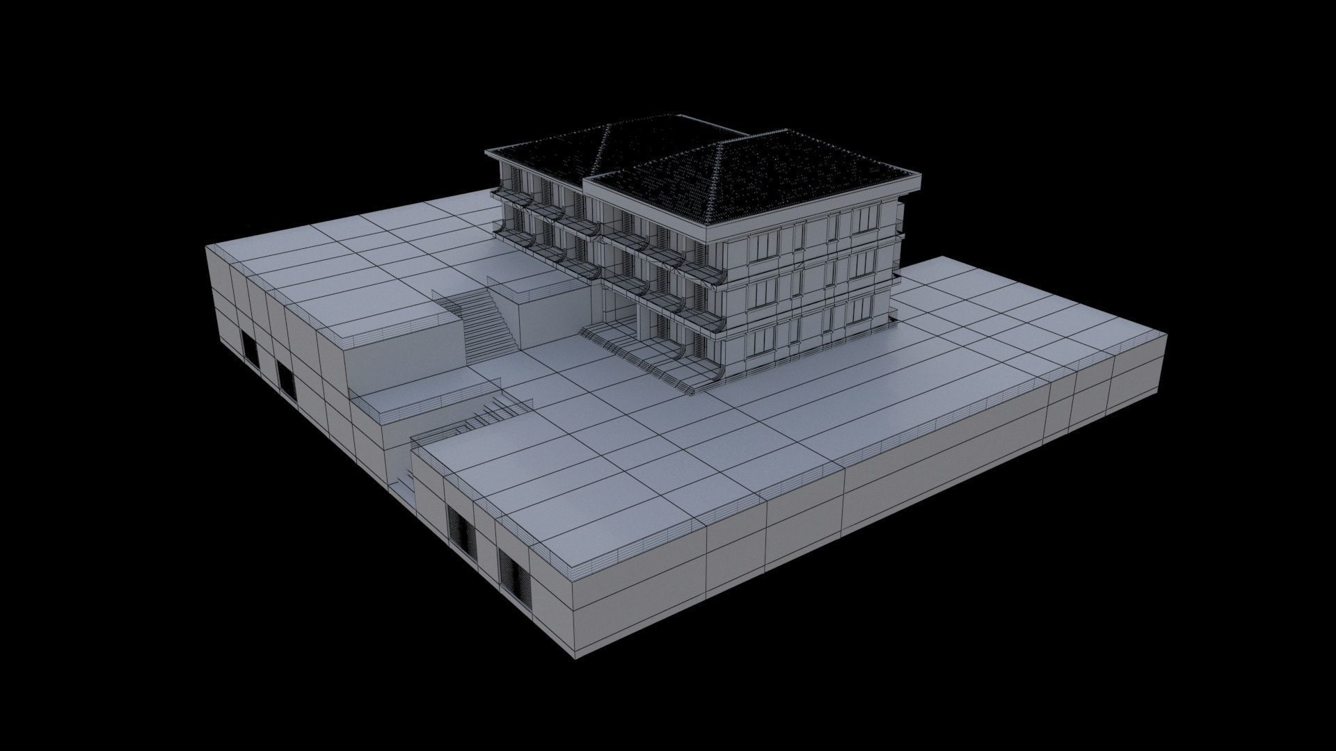 Buildingresidential3 3D model_5