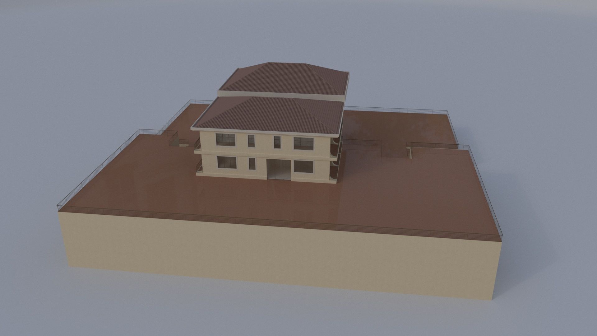 Buildingresidential3 3D model_4