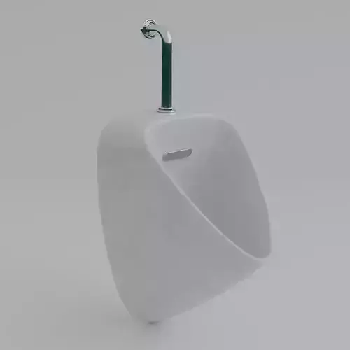 Urinal 3D Model - High-Quality Architectural Asset