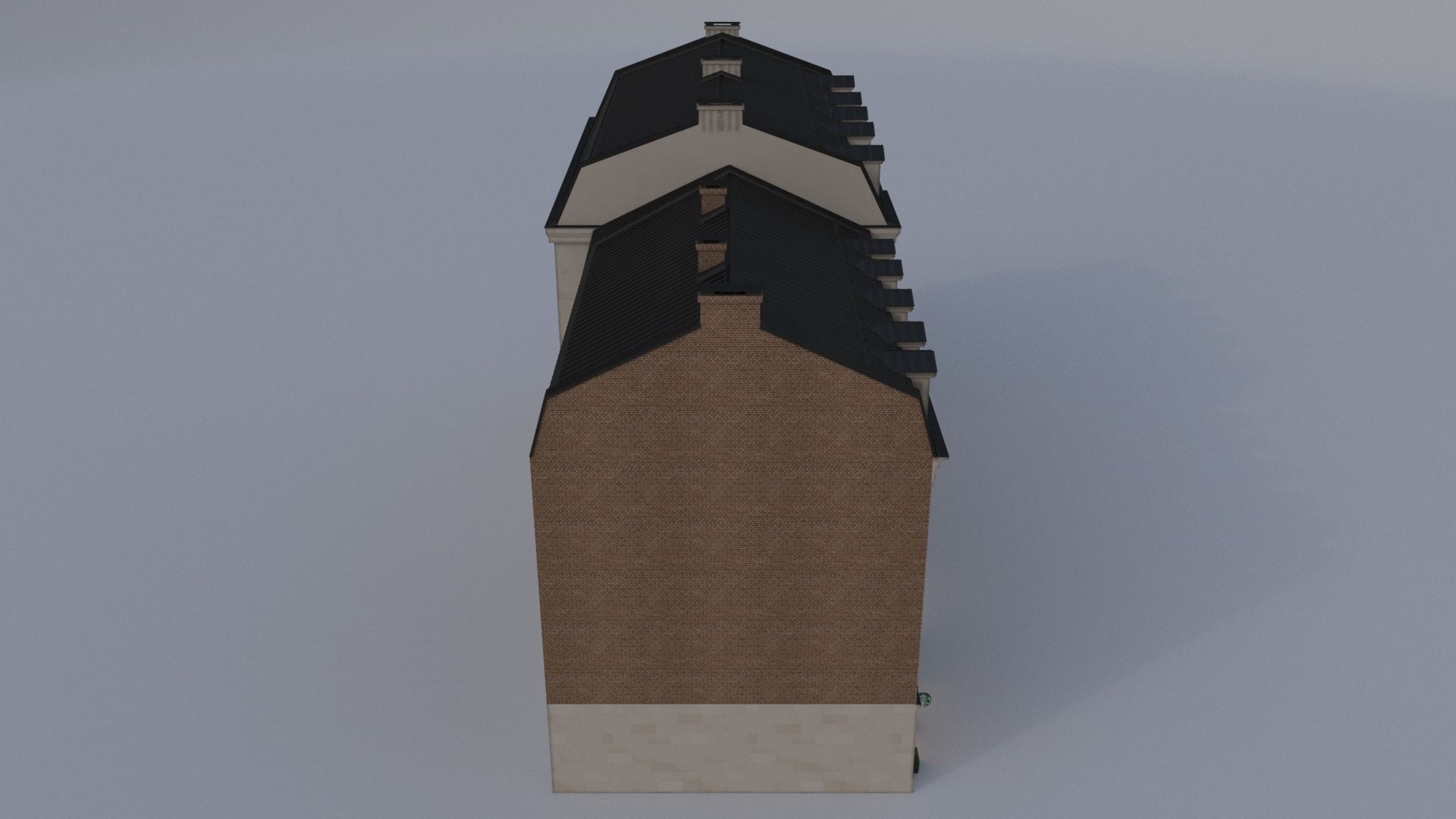 BuildingResidentialA 3D model_4