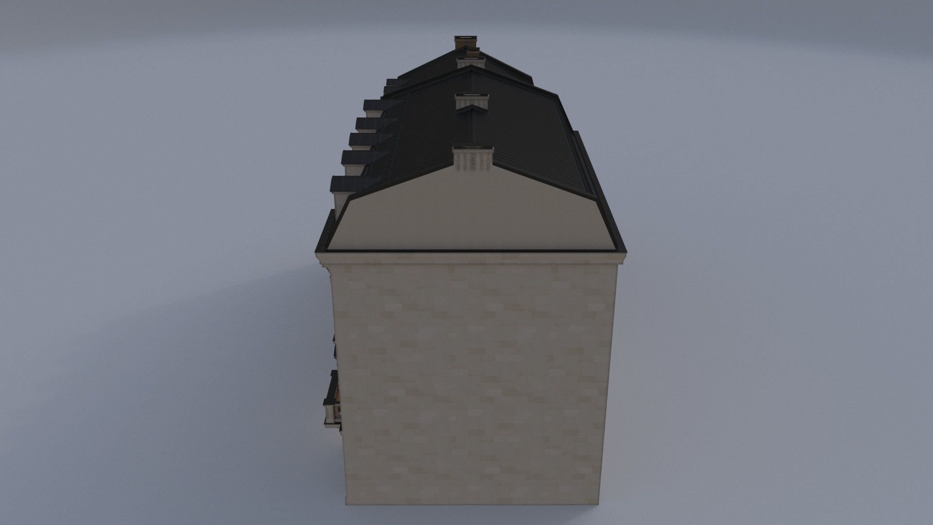 BuildingResidentialA 3D model_1