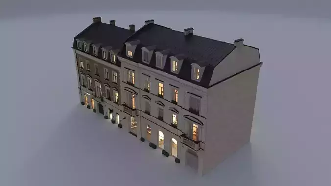 BuildingResidentialA 3D model